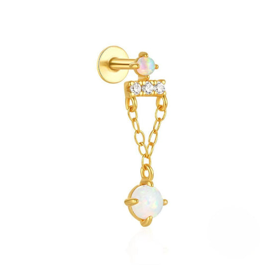 Moon Tassel earring - Aurelias Gold