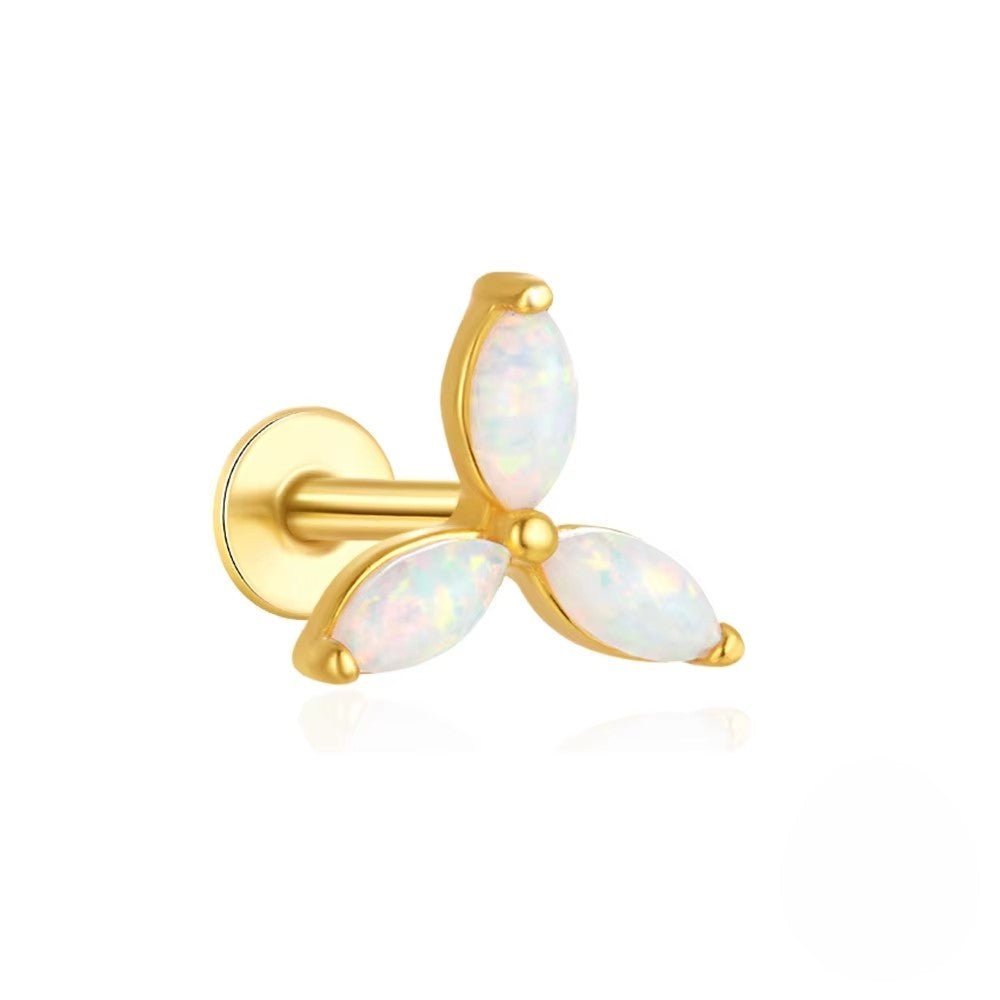 Triple Opal Piercing - Aurelias Gold